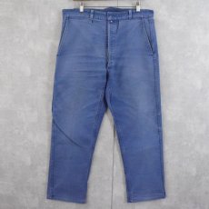 画像1: EURO baebe bleue コットンパンツ W28 (1)