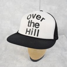 画像1: "Over the Hill" スナップバック メッシュキャップ BLACK (1)