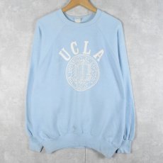 画像1: 70's Sportswear "UCLA" カレッジプリントスウェット XL (1)