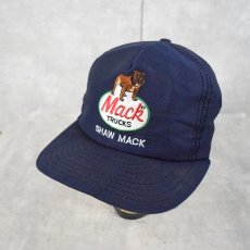 画像1: Mack TRUCKS USA製 刺繍 スナップバックキャップ (1)