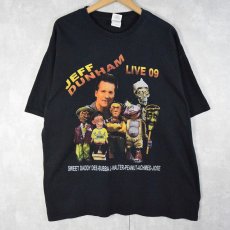 画像1: 2000's Jeff Dunham 腹話術師プリントTシャツ XL (1)