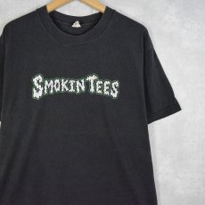 画像2: SMOOKIN' TEES ガンジャプリントTシャツ BLACK L (2)