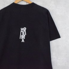 画像2: 90's USA製 "dEAD Food" バンドプリントTシャツ BLACK L (2)