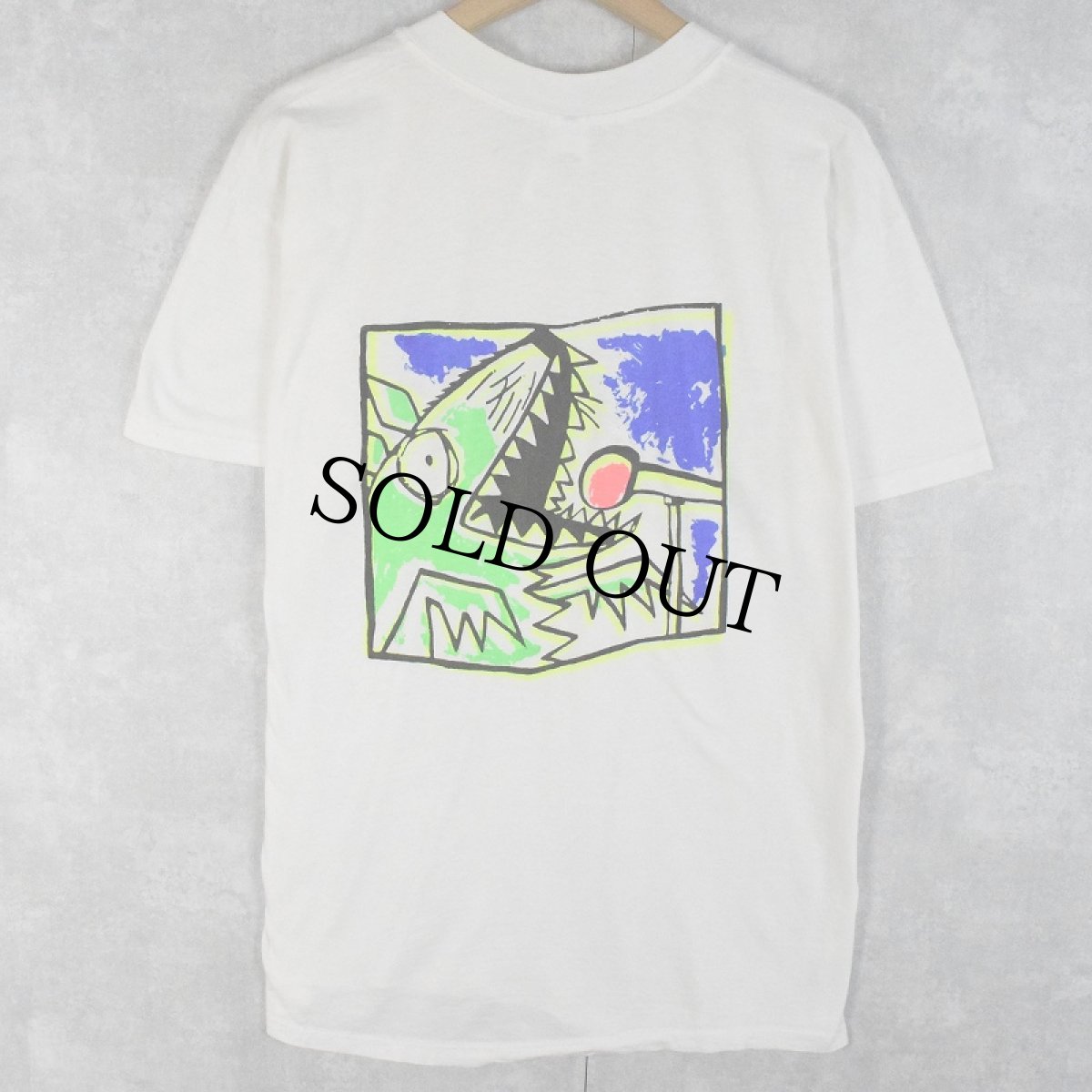 画像2: 【SALE】 80〜90's USA製 "DIFFERENT FUR RECORDING" レコーディングスタジオ プリントTシャツ L (2)