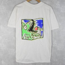 画像2: 【SALE】 80〜90's USA製 "DIFFERENT FUR RECORDING" レコーディングスタジオ プリントTシャツ L (2)