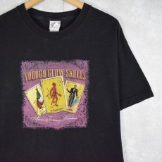 画像1: VOODOO GLOW SKULLS スカコアバンド プリントTシャツ BLACK L (1)