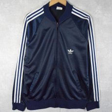 画像1: 70's adidas ATP USA製 トラックジャケット NAVY (1)