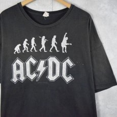 画像1: 2000's AC/DC "Evolution of Rock" ロックバンドTシャツ 2XL (1)