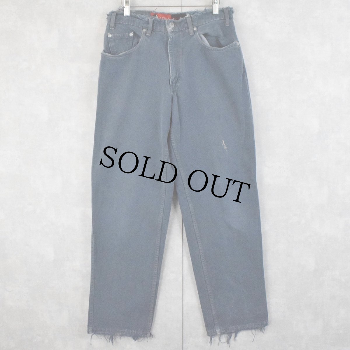 画像1: 90's Levi's SILVER TAB USA製 "LOOSE" カラーデニムパンツ W31 (1)