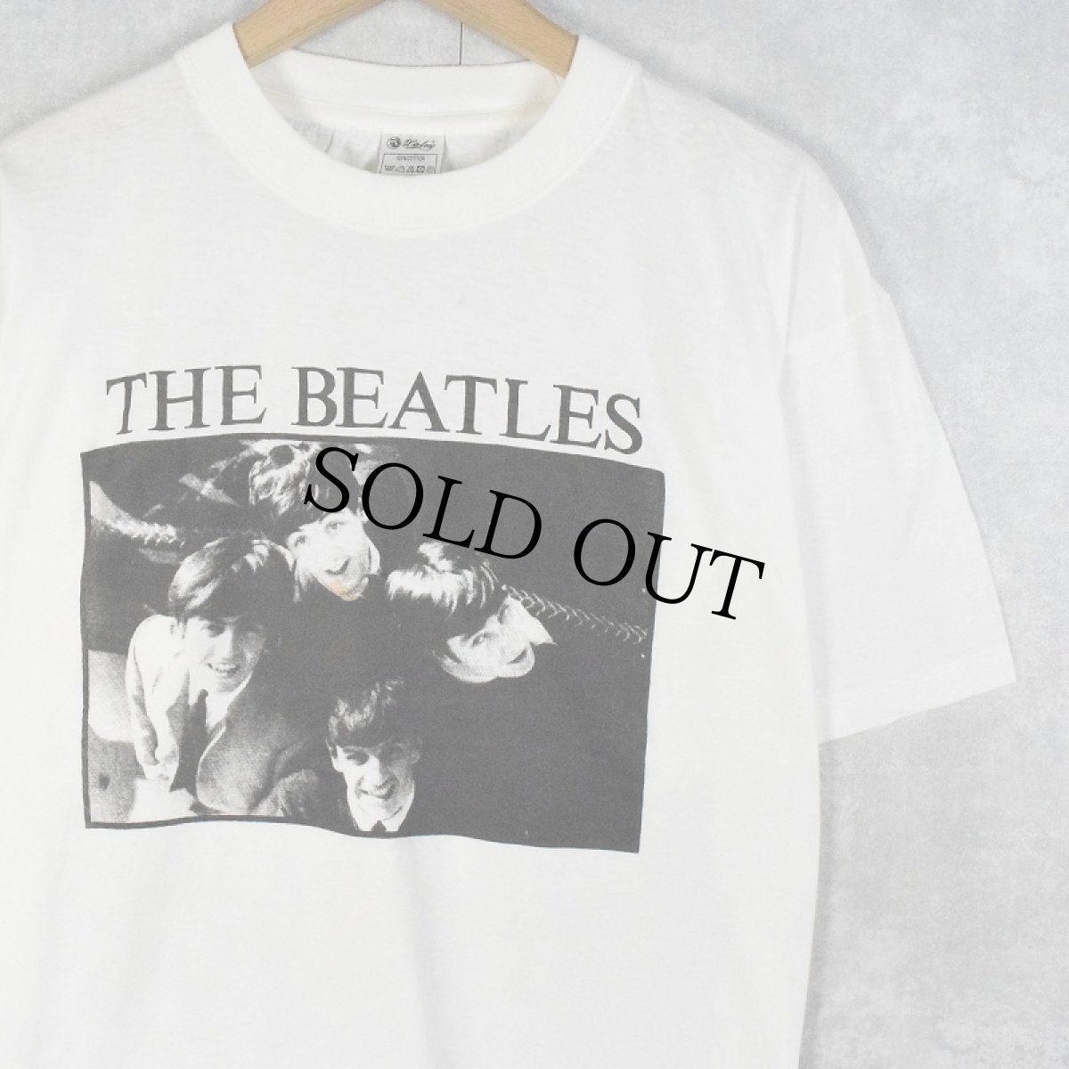 画像1: THE BEATLES ロックバンドTシャツ XL (1)