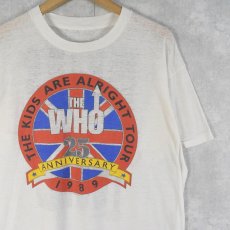 画像1: 80's The Who "THE KIDS ARE ALRIGHT TOUR" ロックバンドツアーTシャツ (1)