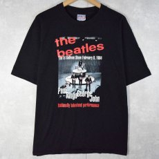 画像1: 90〜00's THE BEATLES "The Ed Sullivan Show" ロックバンドTシャツ L (1)