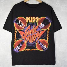 画像1: KISS SONIC BOOM ロックバンド アルバムTシャツ (1)