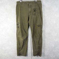 画像1: UNION ARMY "AIRBORN" パッチ付き パラシュートパンツ W35 (1)