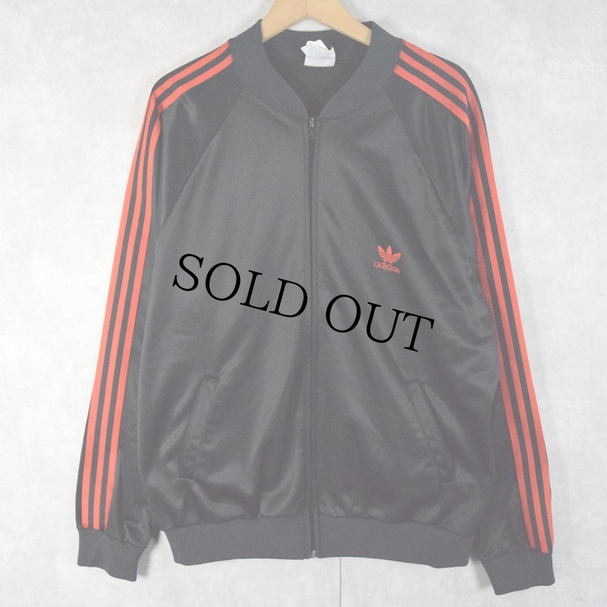 画像1: 70〜80's adidas USA製 ATP トラックジャケット BLACK XL (1)