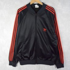 画像1: 70〜80's adidas USA製 ATP トラックジャケット BLACK XL (1)