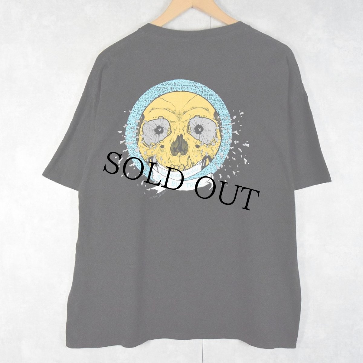 画像2: 90's METALIICA PUSHEAD USA製 "I'M INSIDE I'M YOU SAD BUT TRUE" ヘヴィメタルバンドTシャツ XL (2)