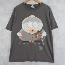 画像1: 90's CARTMAN "CHEESY POOFS" キャラクタープリントTシャツ L (1)