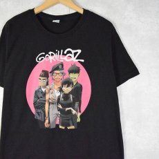 画像1: 2000's GORILLAZ ロックバンドTシャツ L (1)