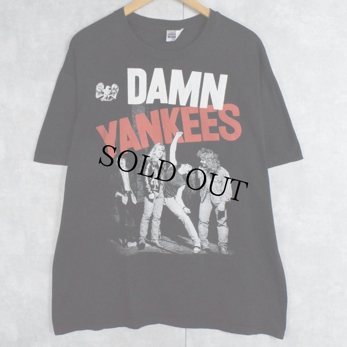 画像1: 90's DAMN YANKEES USA製 ハードロックバンドTシャツ XL (1)