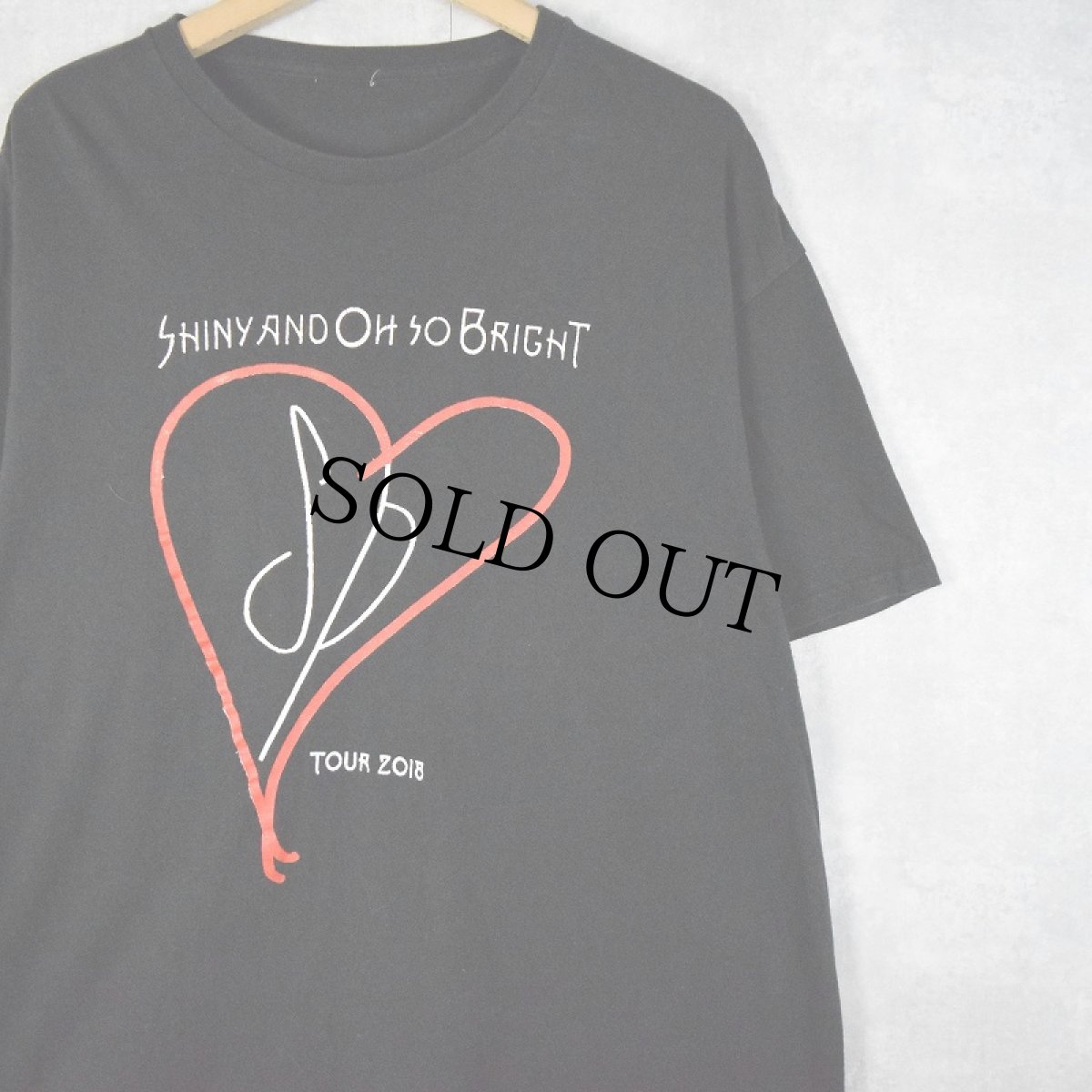 画像1: 2000's The Smashing Pumpkins "Shiny and Oh So Bright TOUR 2018" ロックバンドツアーTシャツ (1)