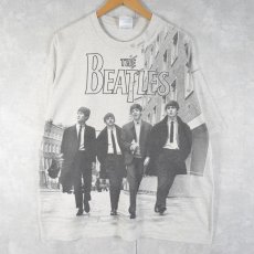 画像1: THE BEATLES ロックバンド大判プリントTシャツ XL (1)