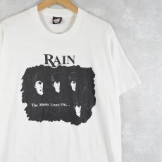 画像1: 90's RAIN USA製 "The Music Lives On..." トリビュートバンドTシャツ XL (1)