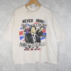 画像1: 90's〜 ブート Sex Pistols "NEVER MIND THE BOLLOCKS" パンクロックバンドTシャツ XL (1)