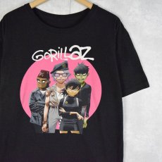 画像1: 2000's GORILLAZ ロックバンドTシャツ BLACK (1)