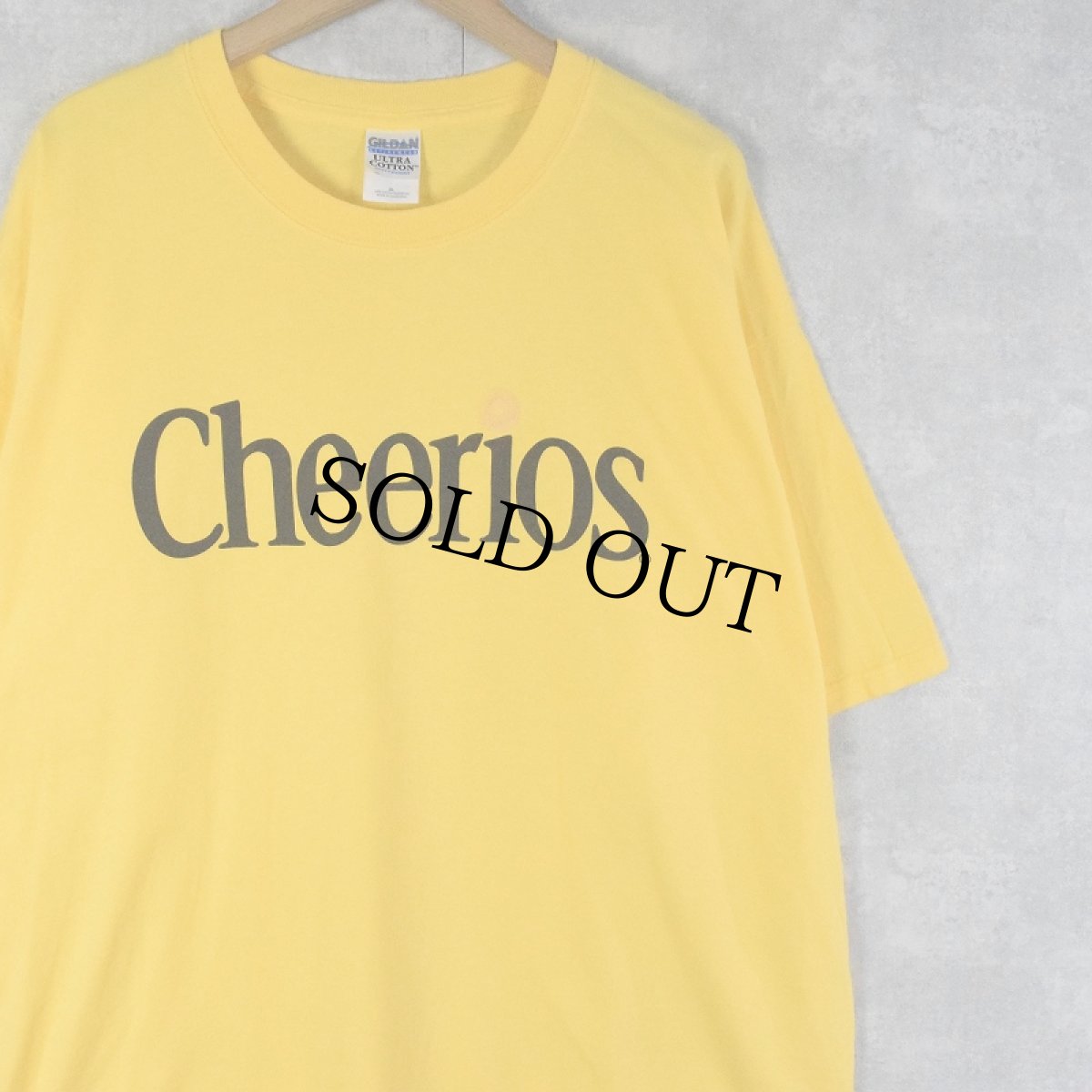 画像1: Cheerios シリアルプリントTシャツ XL (1)