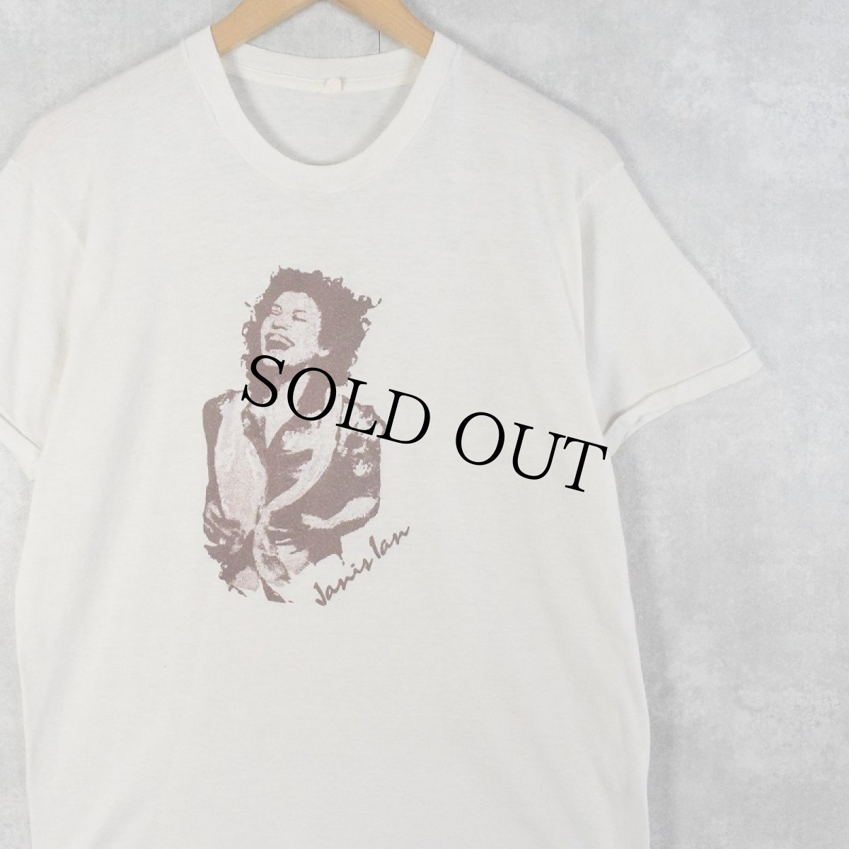 画像1: 80’s “Janis Ian” シンガープリントTシャツ (1)