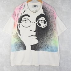 画像1: 90's Lee USA製 “John Lennon” 大判プリントTシャツ XL (1)