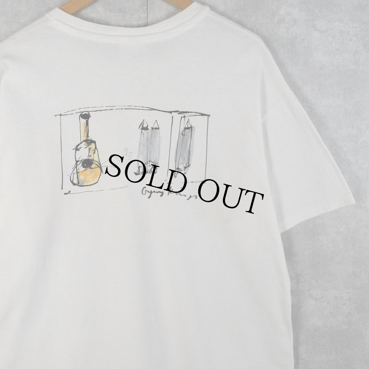 画像2: 90's Gipsy Kings USA製 フラメンコギターバンド プリントTシャツ XL (2)