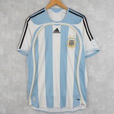 画像1: 2006 adidas アルゼンチン代表 "AFA" サッカーユニフォーム M (1)