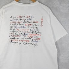 画像2: Ralph Steadman "CARDINAL ZIN" アートプリントTシャツ L (2)