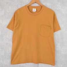 画像1: 90's GAP USA製 無地ポケットTシャツ S (1)