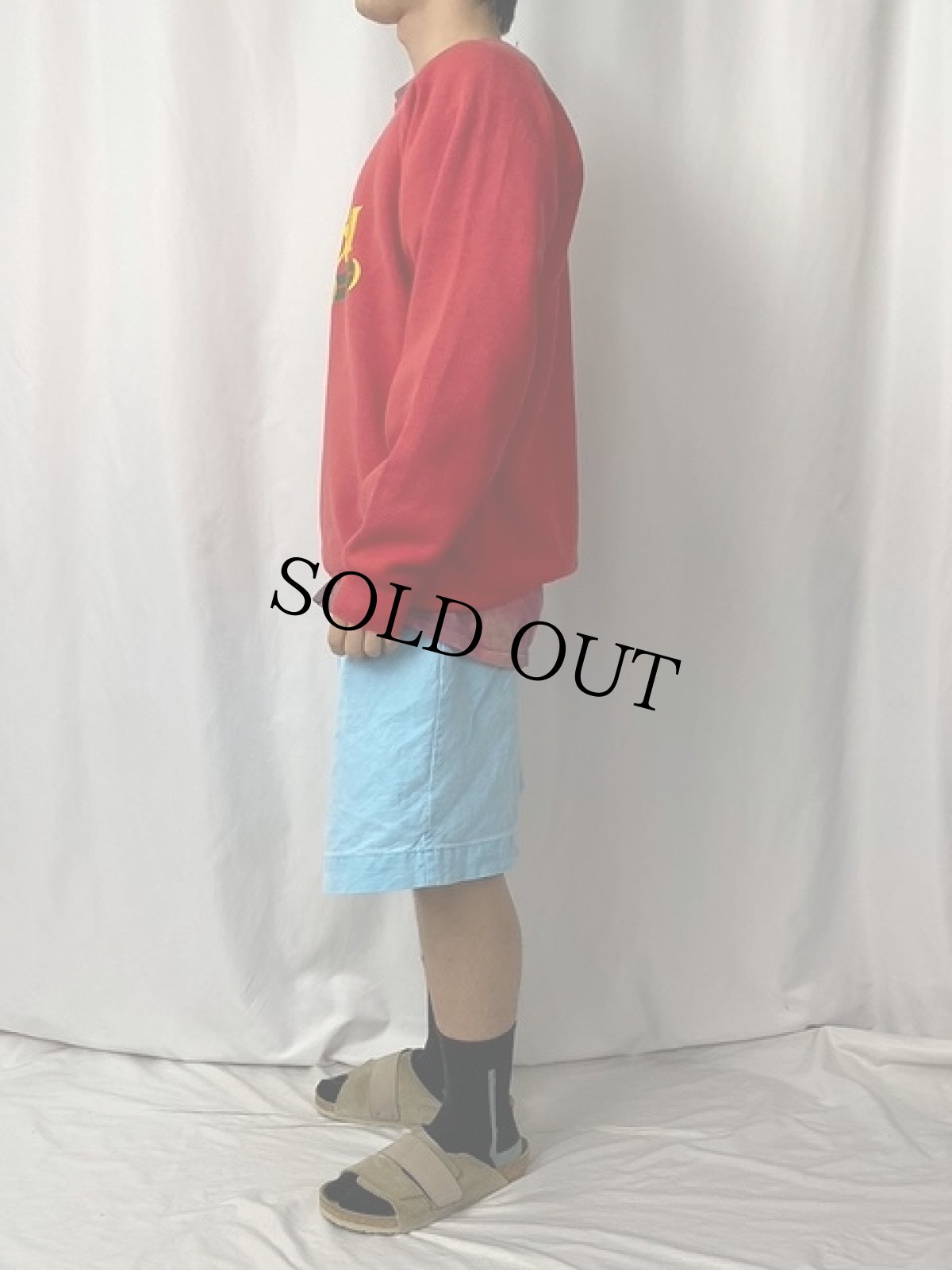 画像3: 90's ブート GUCCI USA製 ロゴプリントスウェット XL (3)