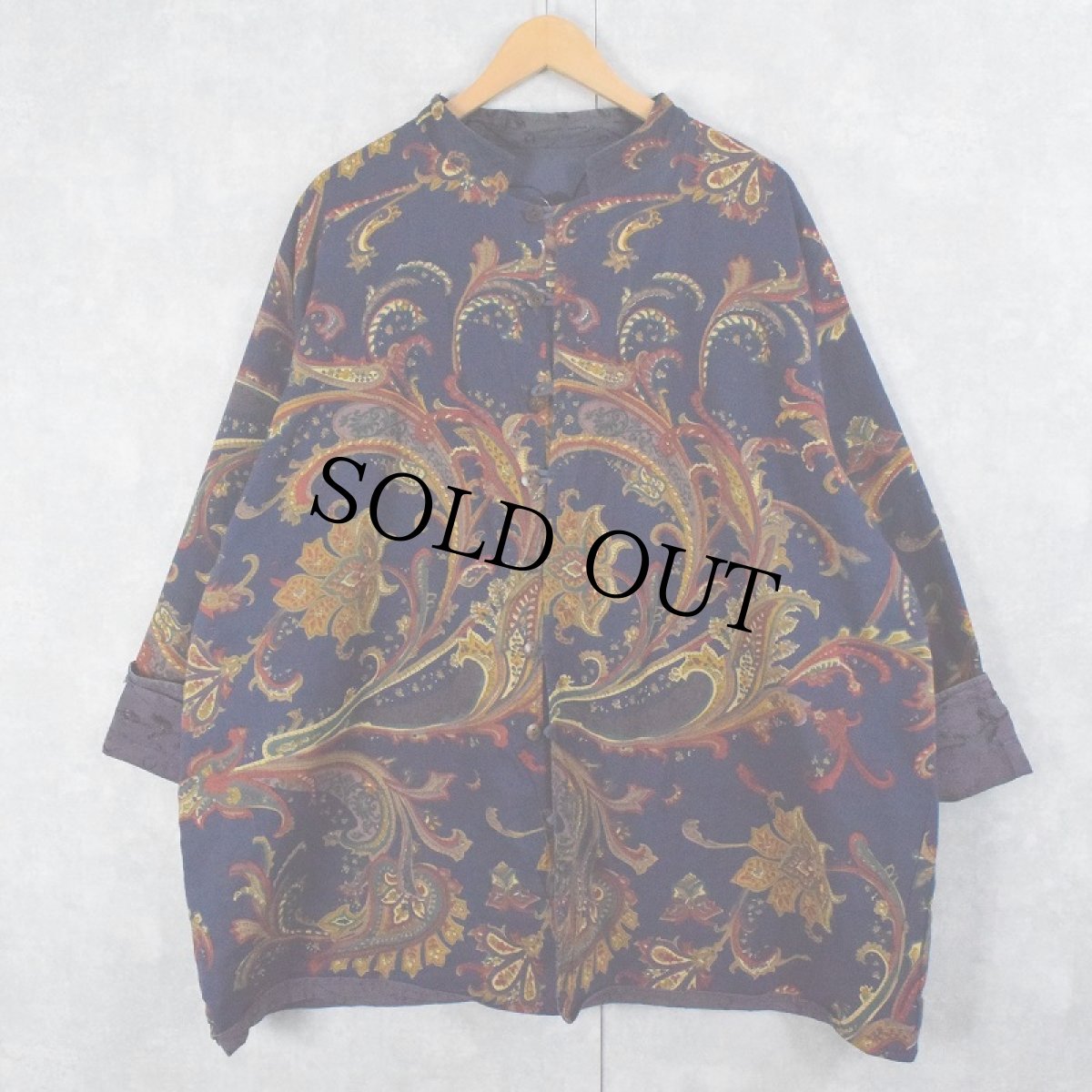 画像2: 総柄 チェーン刺繍 リバーシブルジャケット (2)