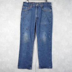 画像1: 90's Levi's 517 USA製 ブーツカットデニムパンツ W31 (1)