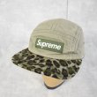 レア old supreme レオパード柄 cap カーキ レア old supreme レオパード柄 cap カーキ Supreme 2024SS Leopard