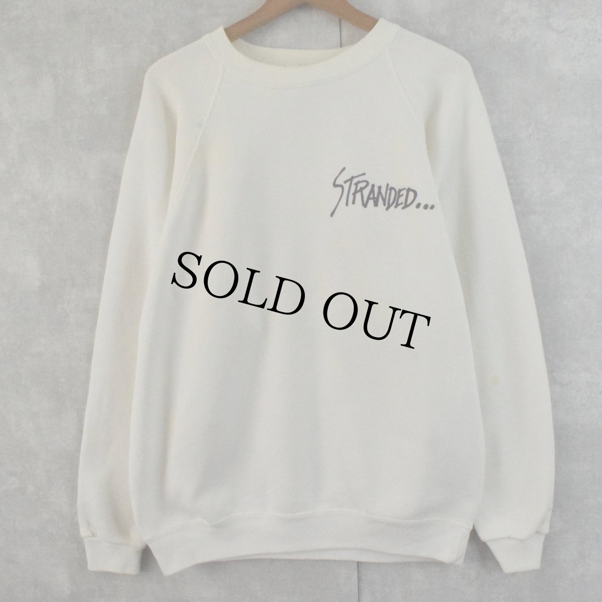 画像2: 80's Budweiser USA製 "Send more Bud!" ビールメーカープリントラグランスウェット L (2)