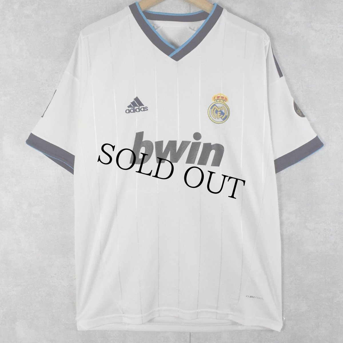 画像1: 2012-2013 Real Madrid "ALONSO 14" サッカーユニフォームシャツ XL (1)