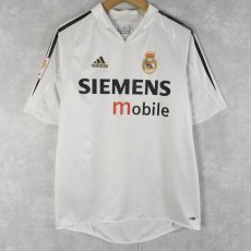 画像1: 2004-2005 Real Madrid "BECKHAM 23" サッカーユニフォームシャツ (1)