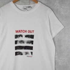 画像1: 【SALE】 FORE WARNED "WATCH OUT" イラストプリントTシャツ L (1)