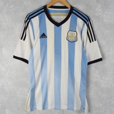 画像1: 2014 adidas アルゼンチン代表 "AFA" サッカーユニフォーム M (1)