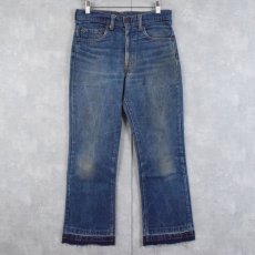 画像1: 70's Levi's 517 USA製 ブーツカットデニムパンツ W29 (1)