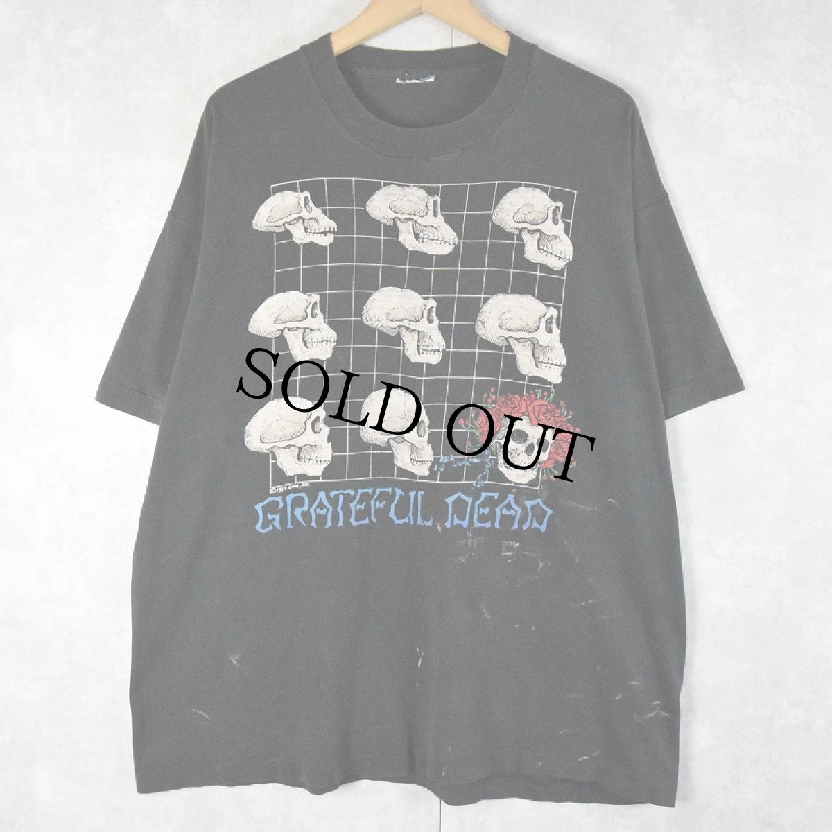 画像1: 90's GRATEFUL DEAD "What a Long Strange Trip It's Been" ロックバンドアルバムTシャツ (1)