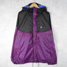 画像1: 90's NIKE ACG 2トーン ナイロンアノラックパーカー L (1)