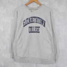 画像1: 90's REVERSE WEAVE TYPE "ELIZABETHTOWN VOLLEGE" スウェット (1)