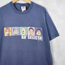 画像1: 2000's Bo' Selecta! コメディドラマ プリントTシャツ L (1)